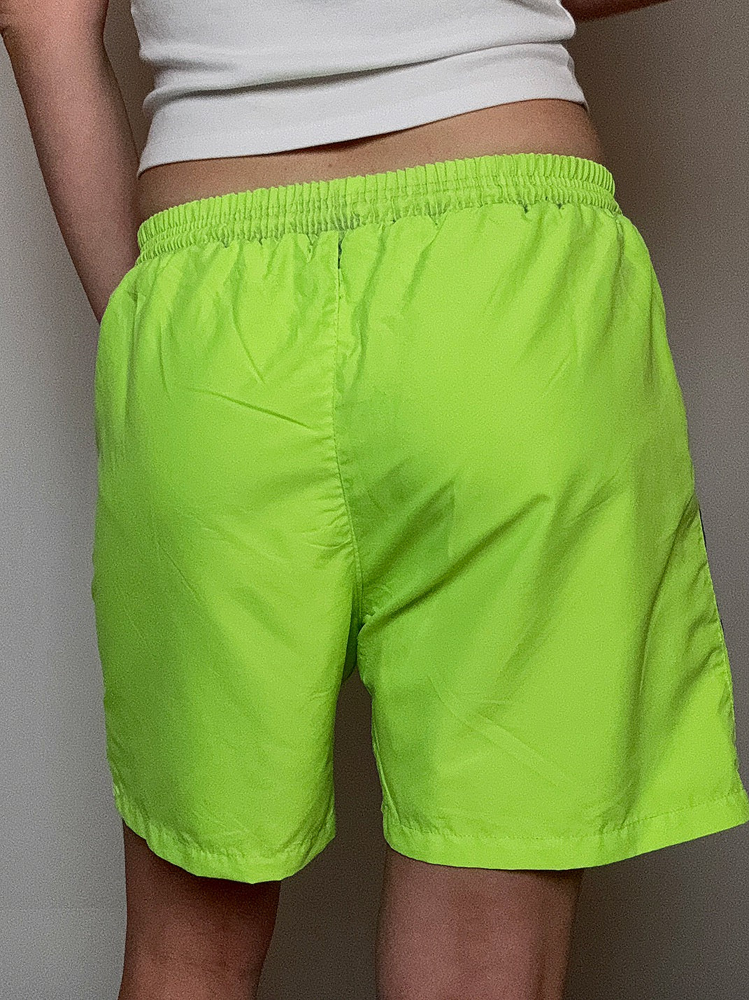 Short de sport fluo adidas M vintage