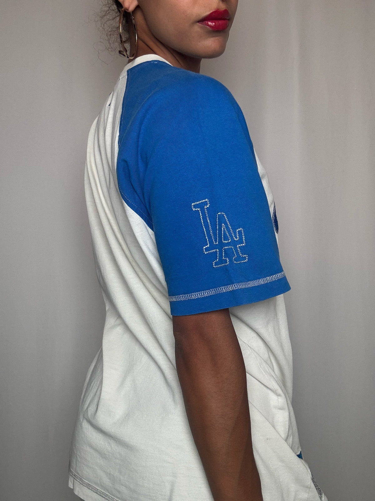 Tshirt bicolore Dodgers M vintage