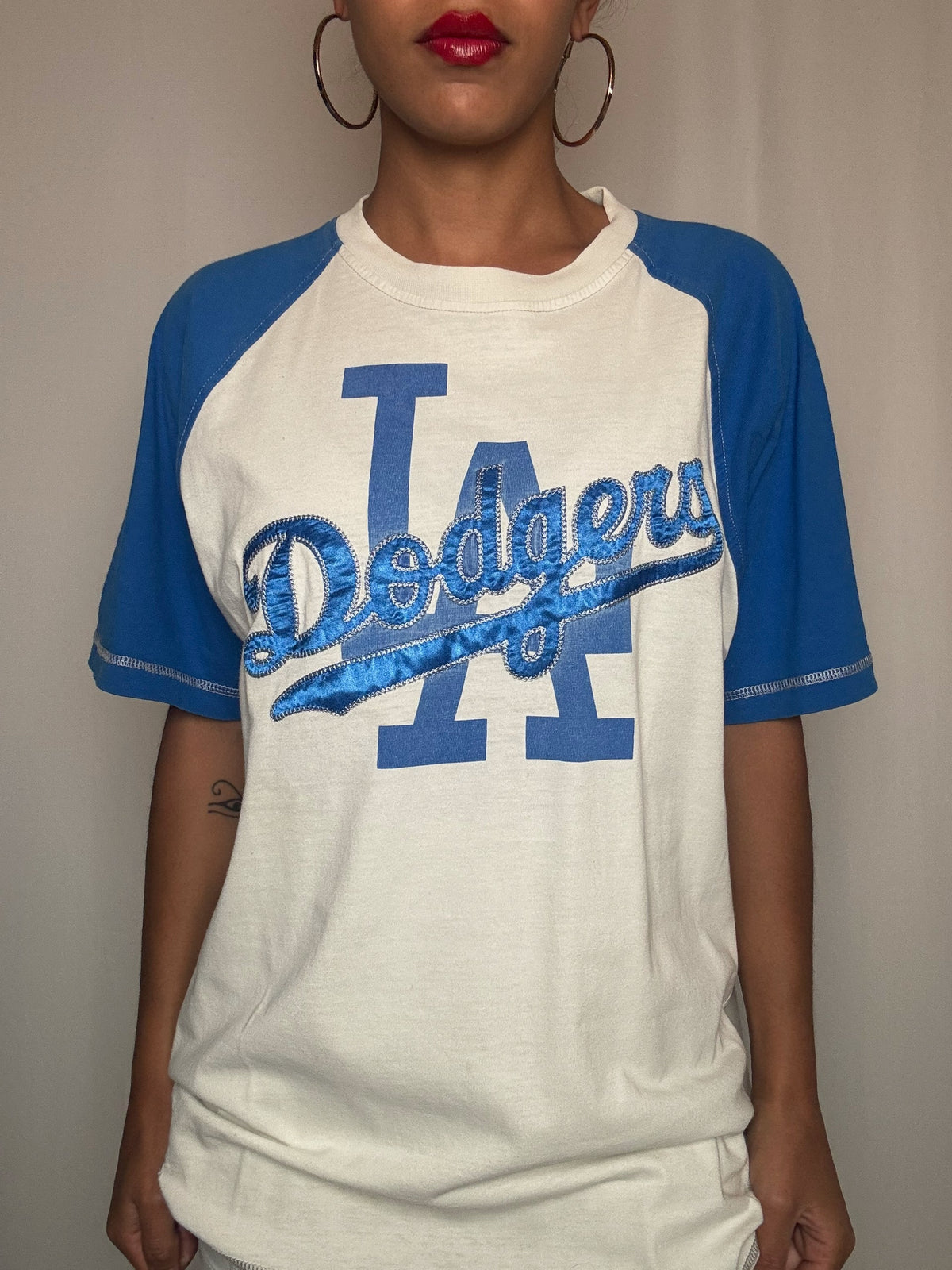 Tshirt bicolore Dodgers M vintage