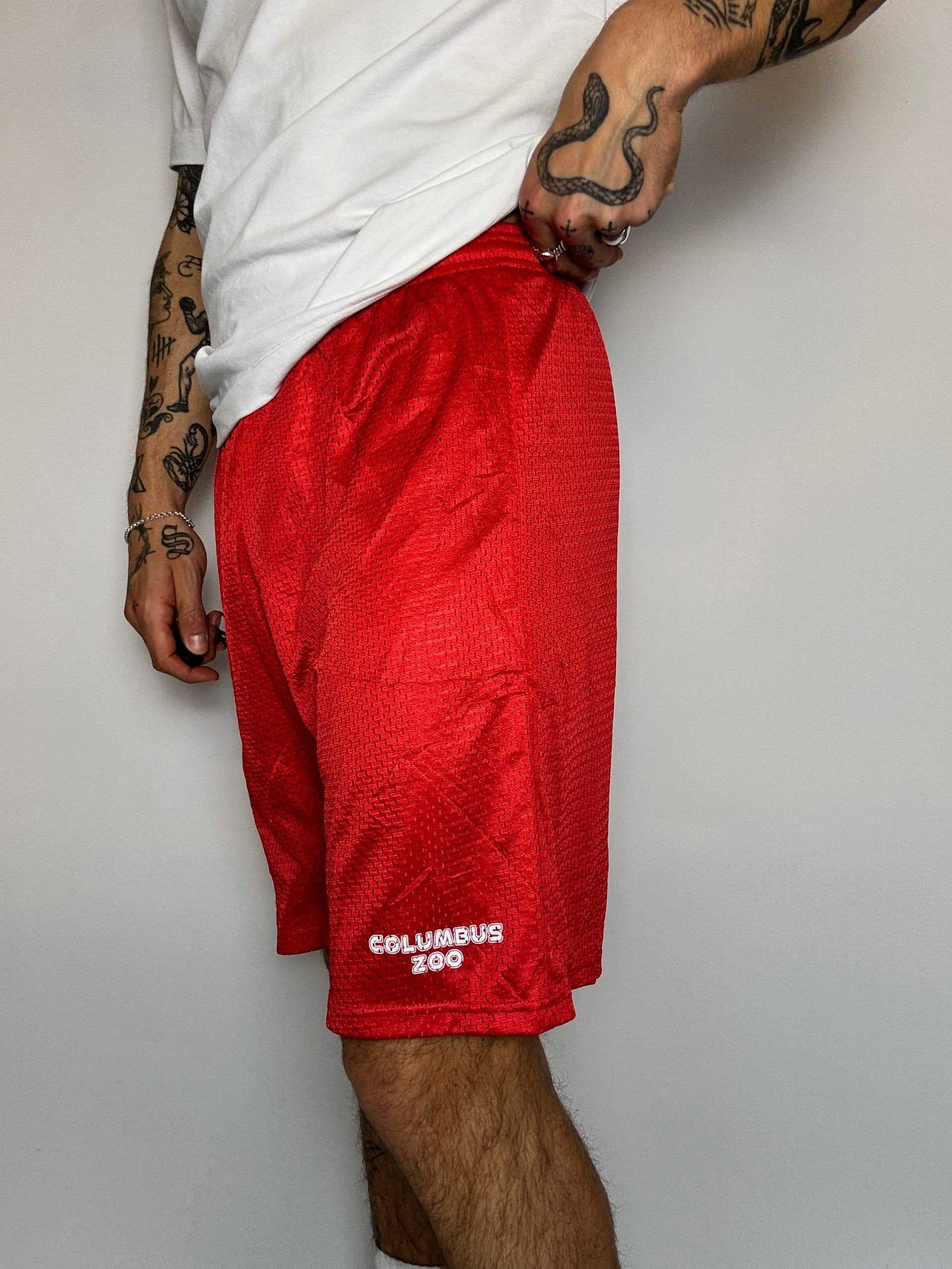 Short de sport rouge L/XL vintage
