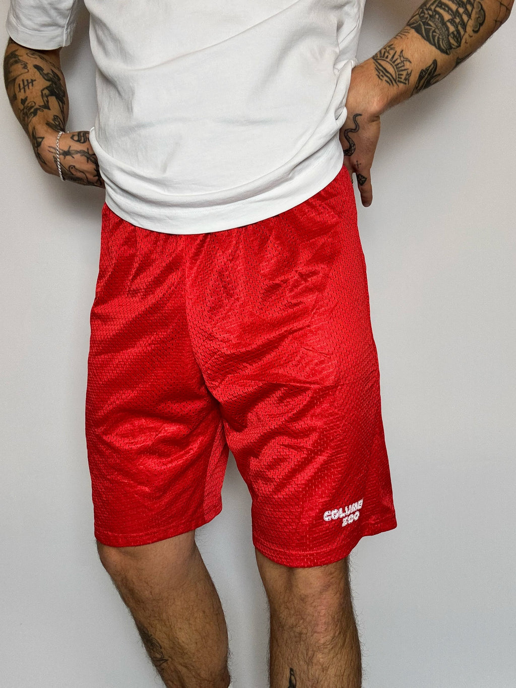 Short de sport rouge L/XL vintage