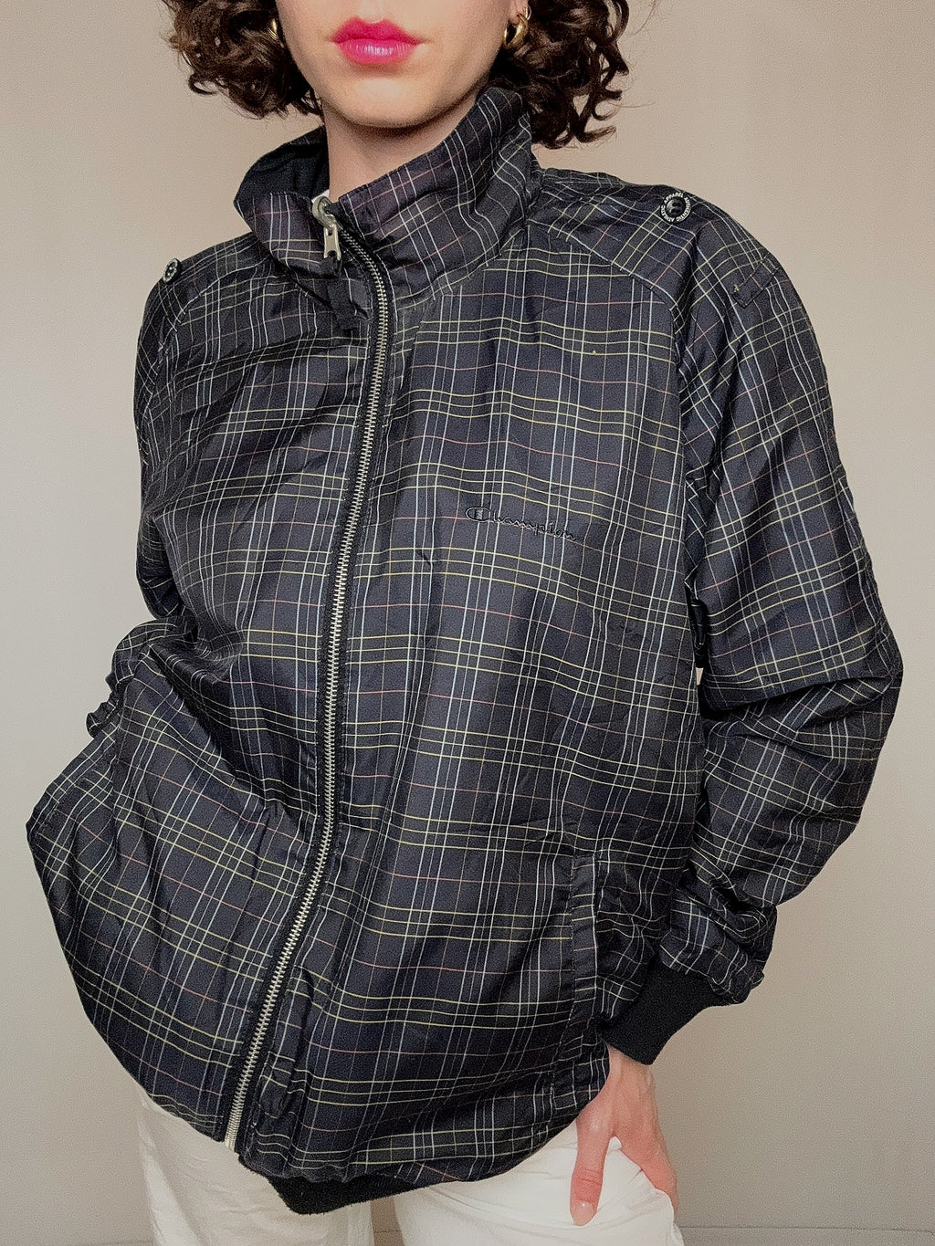 Wende-Sommerjacke Champion XL Vintage