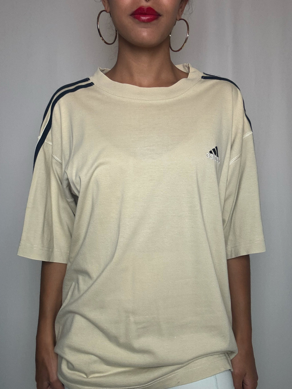 Tshirt beige adidas S vintage