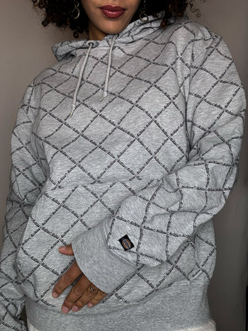 Sweat imprimé gris DICKIES M vintage