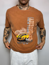 ADIRONDACK NATIONALS CAR SHOW L vintage tobacco t-shirt