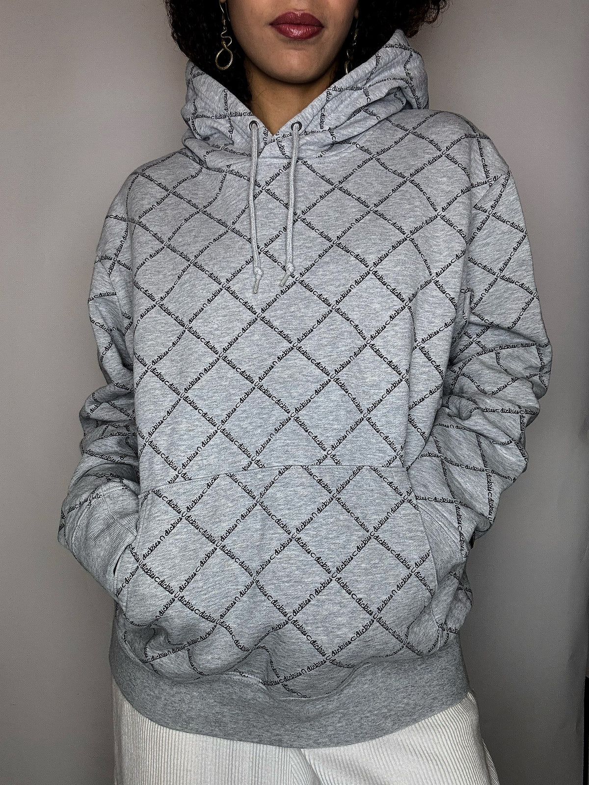 Sweat imprimé gris DICKIES M vintage