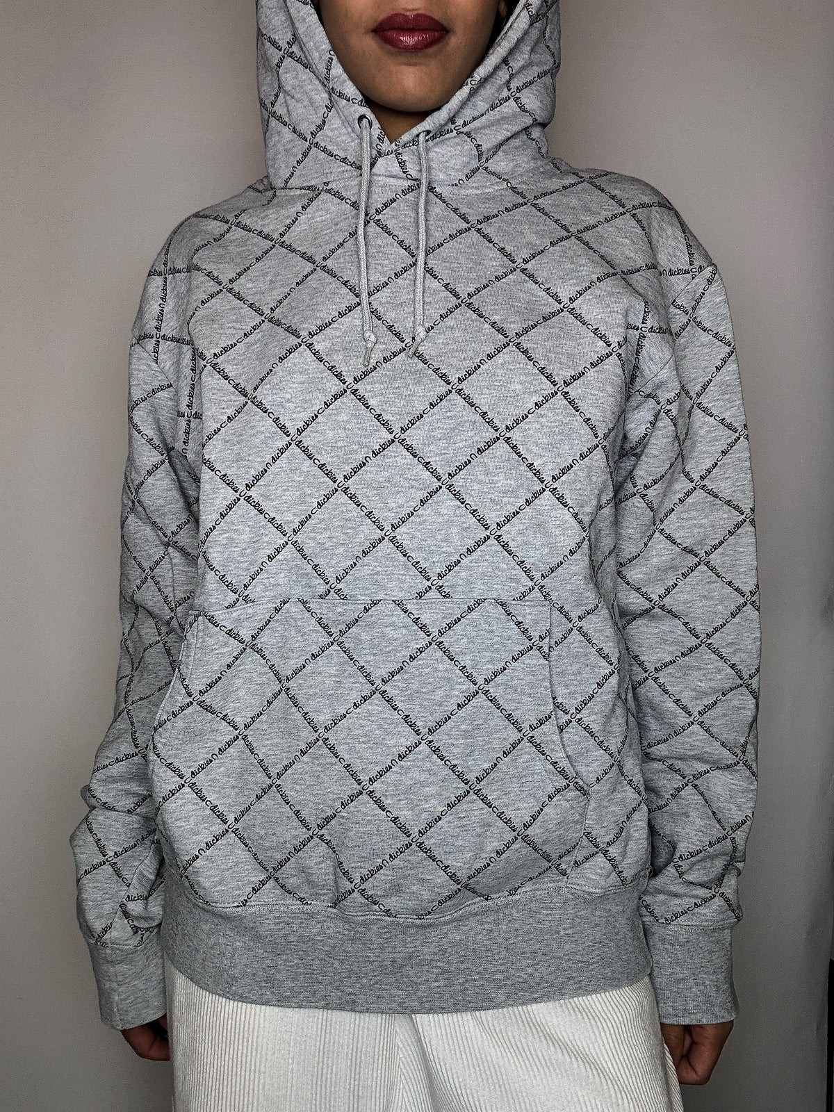 Sweat imprimé gris DICKIES M vintage