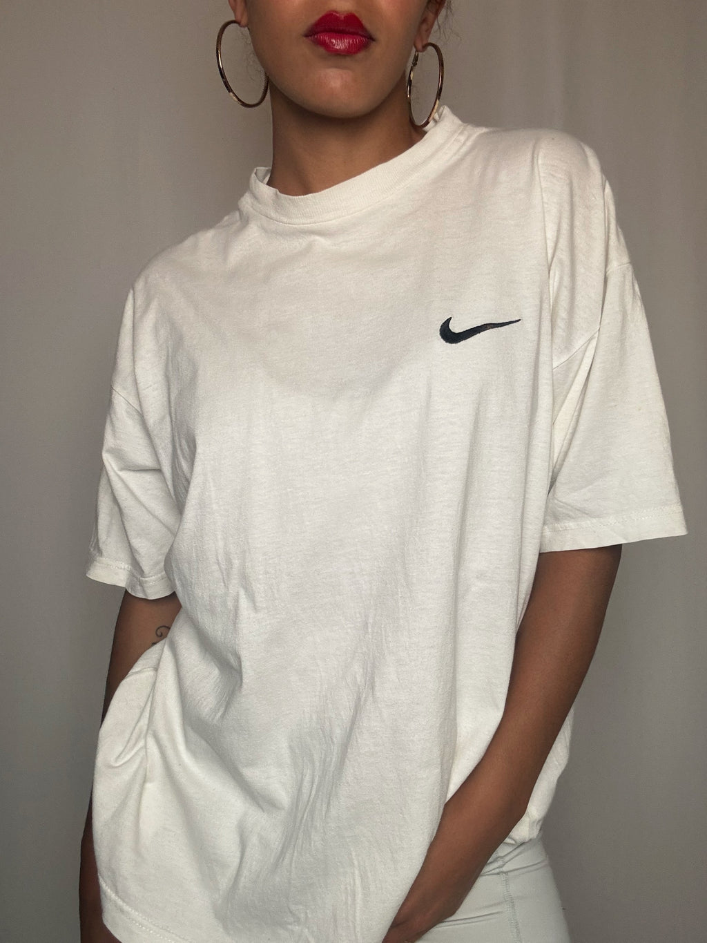 Tshirt blanc Nike M vintage