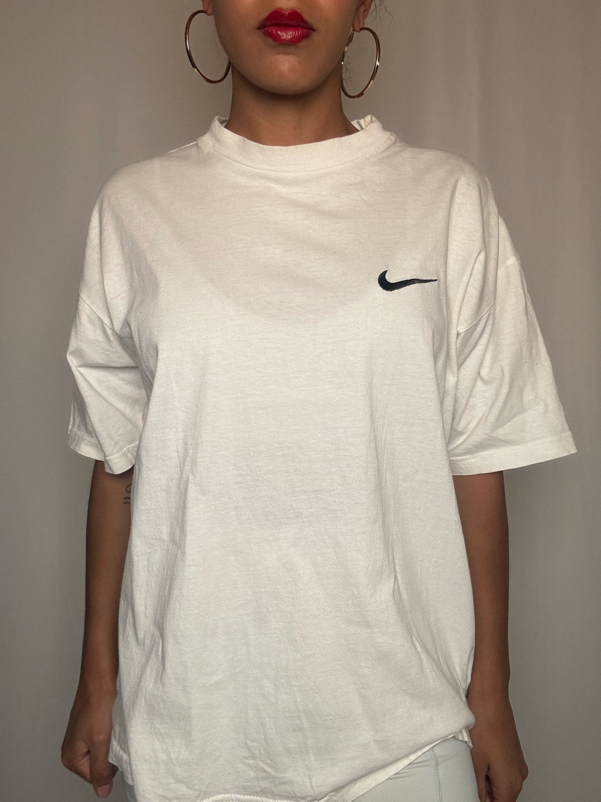 Tshirt blanc Nike M vintage