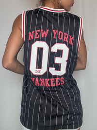 Maillot de basket New York noir S vintage