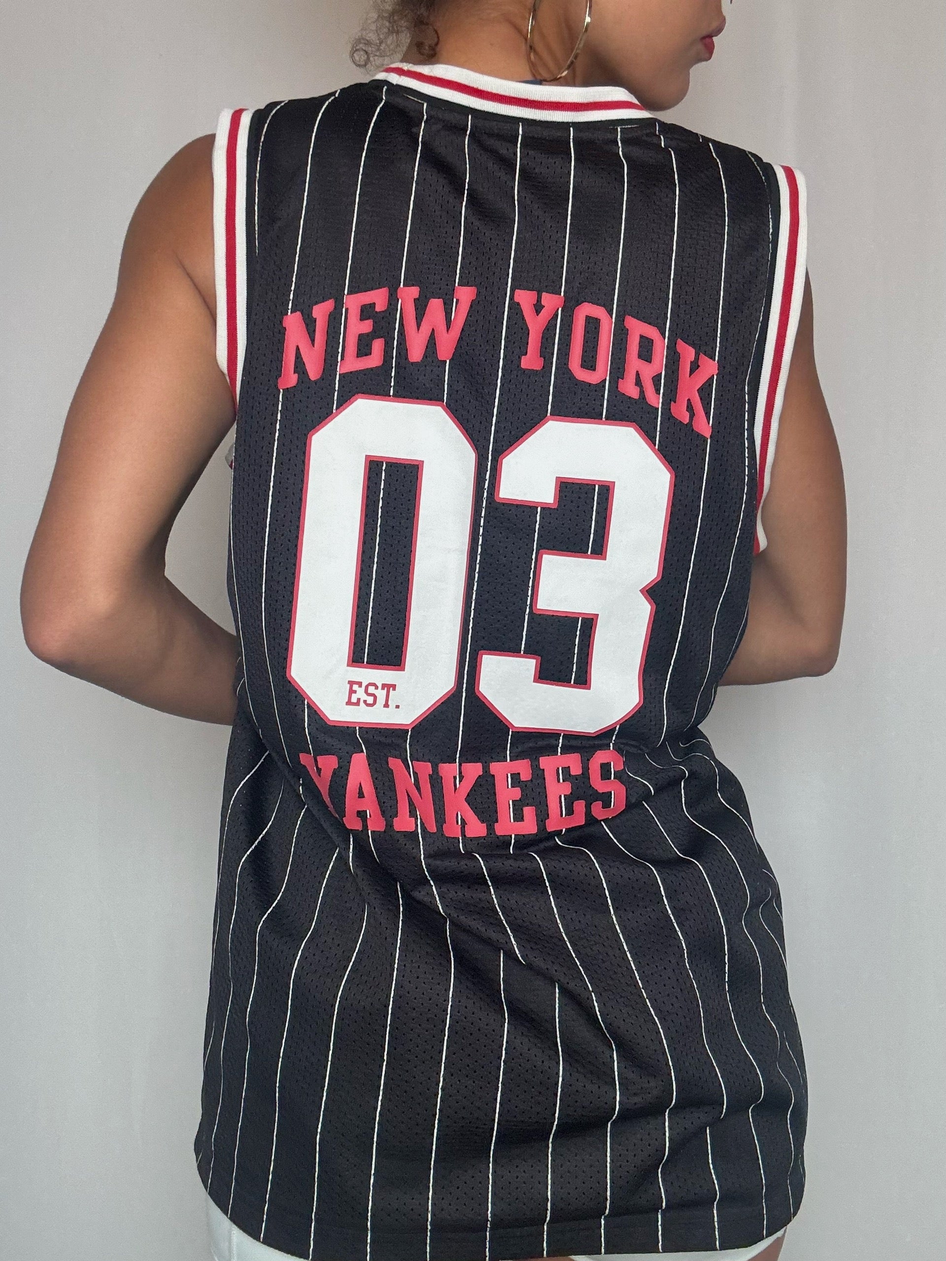 Maillot de basket New York noir S vintage