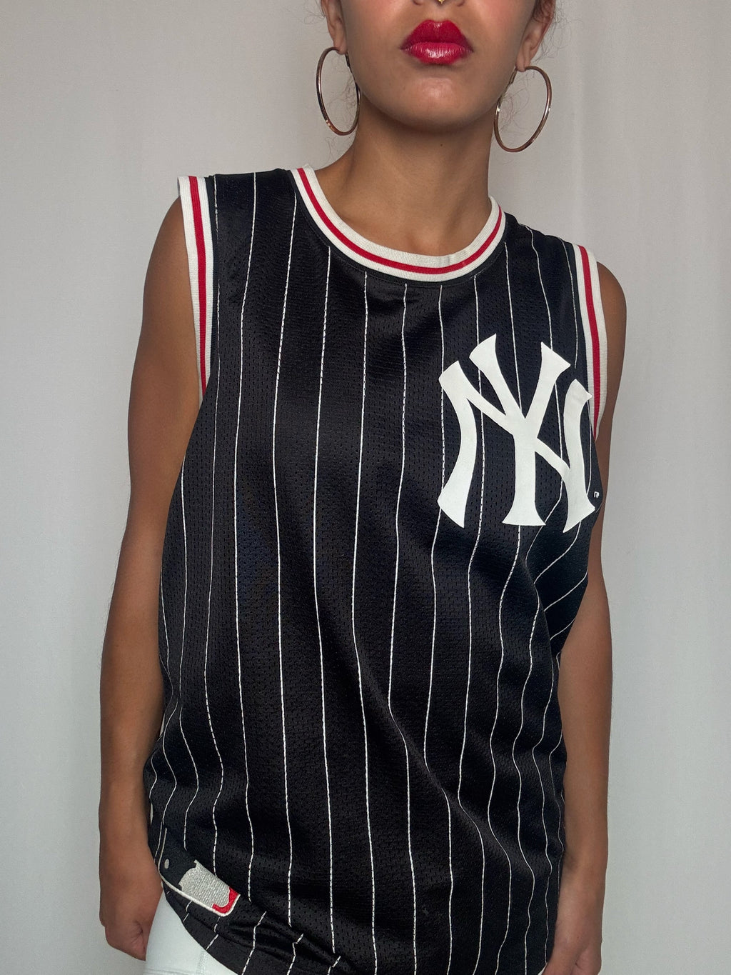 Maillot de basket New York noir S vintage