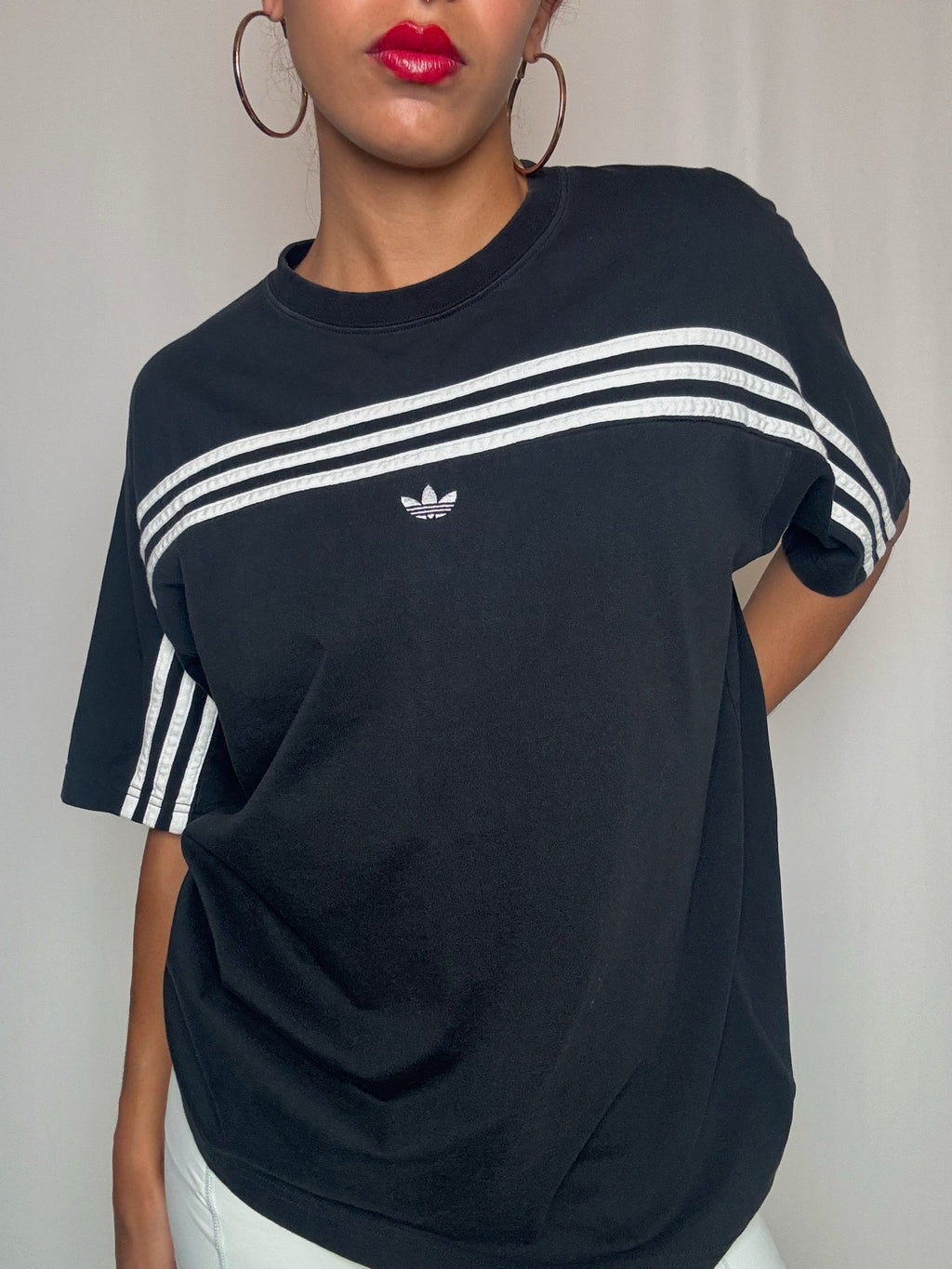 Tshirt noir Adidas M vintage