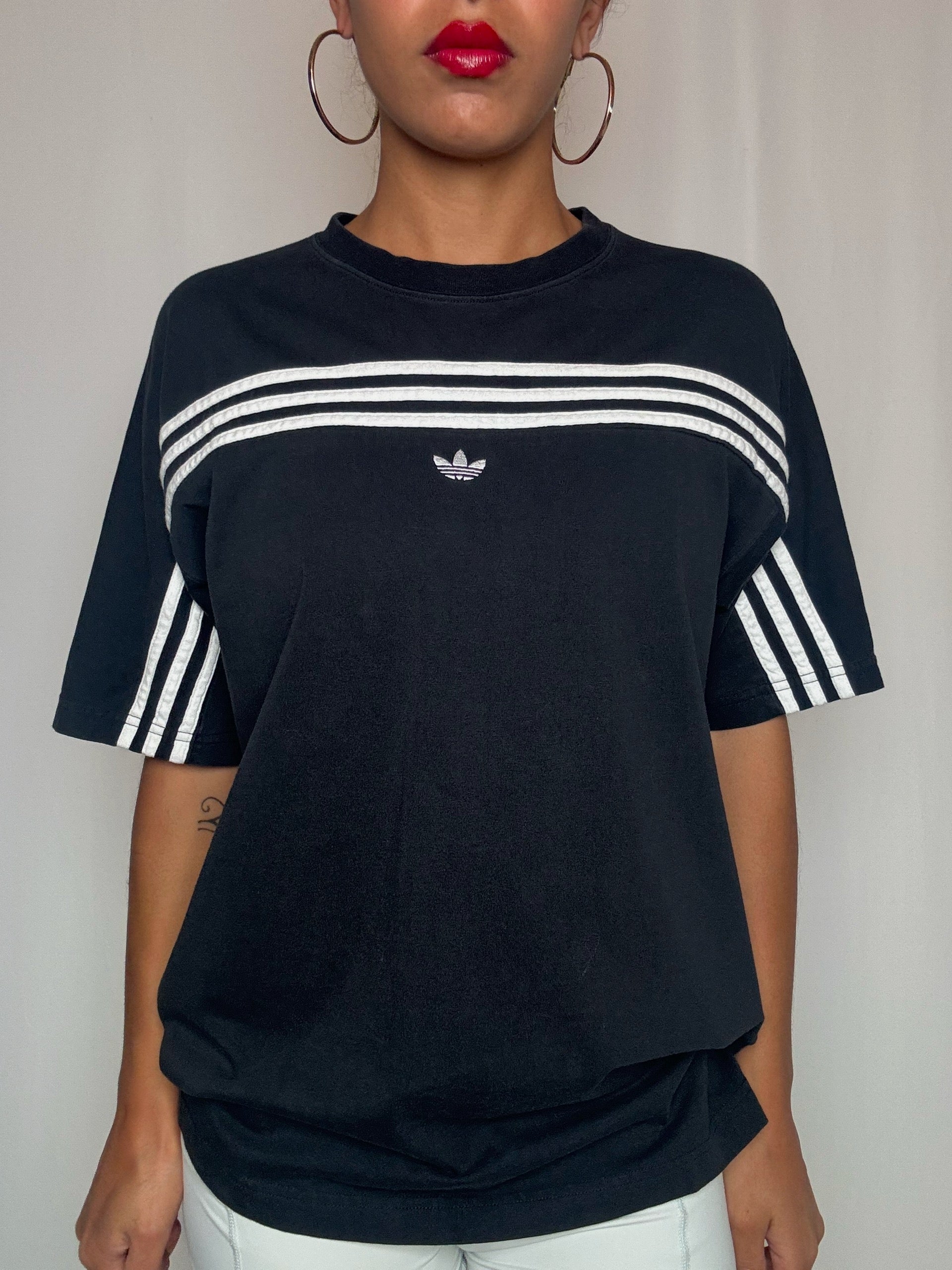 Tshirt noir Adidas M vintage