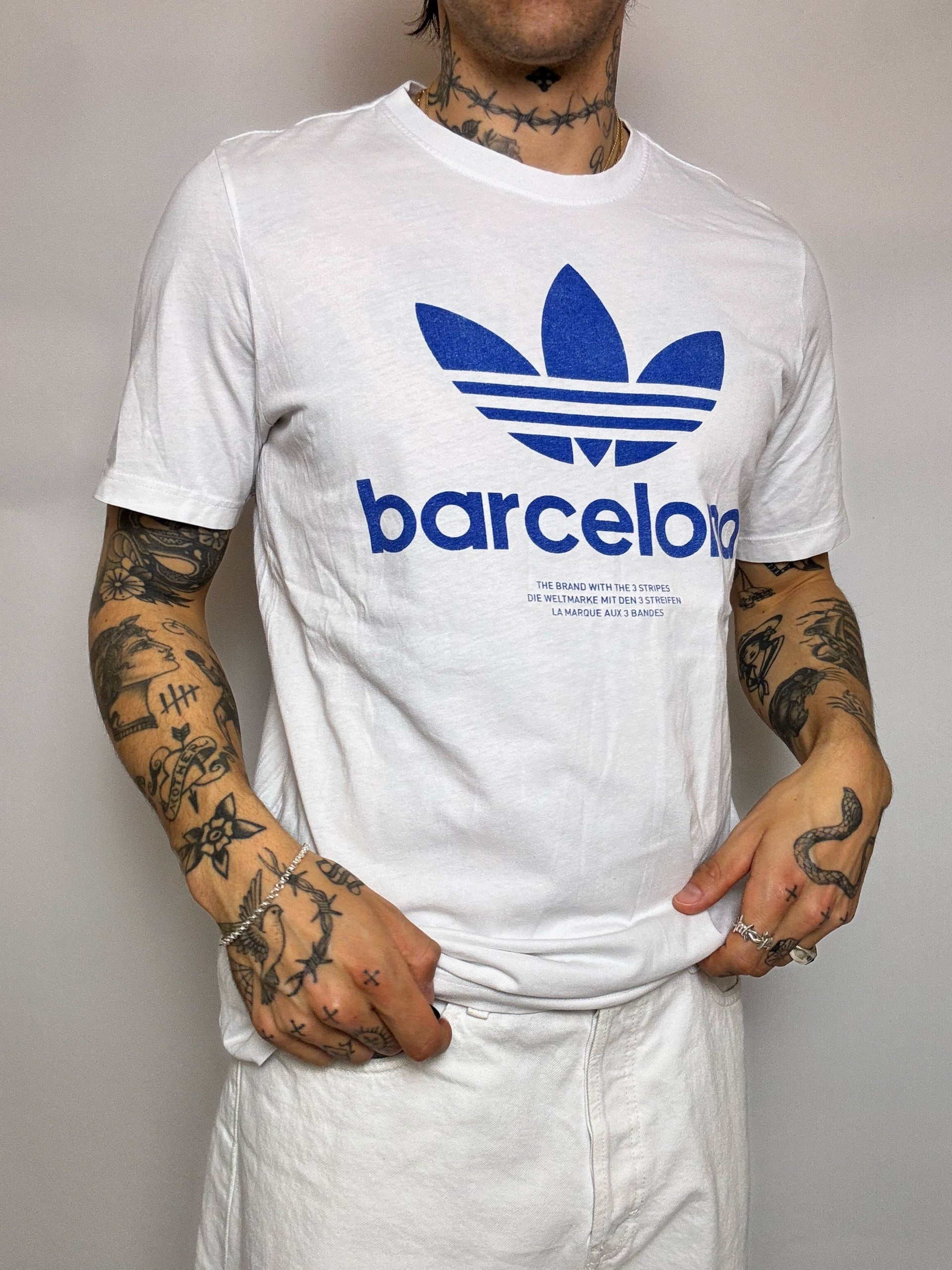 ADIDAS S/M Vintage schwarzes Crop-Top