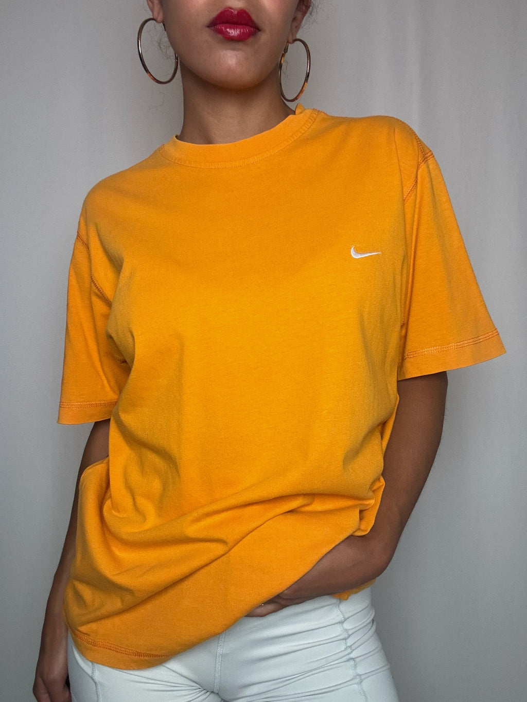 Tshirt orange Nike S/M vintage