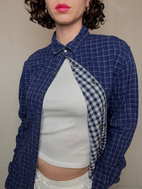 Wendehemd blau Levi's L Vintage