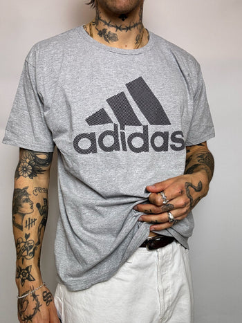 Tee shirt gris ADIDAS XL vintage