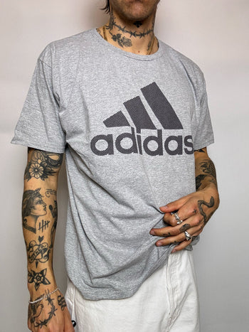 Tee shirt gris ADIDAS XL vintage