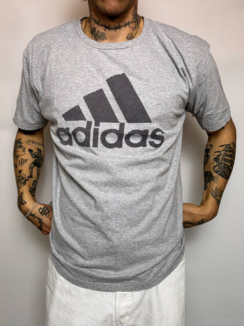 Tee shirt gris ADIDAS XL vintage