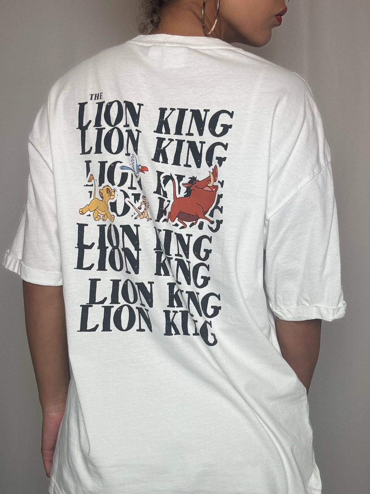 Tshirt brodé Simba S/M vintage