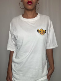 Tshirt brodé Simba S/M vintage