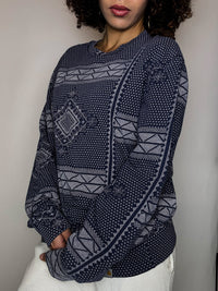Vintage blue printed CARHARTT sweatshirt