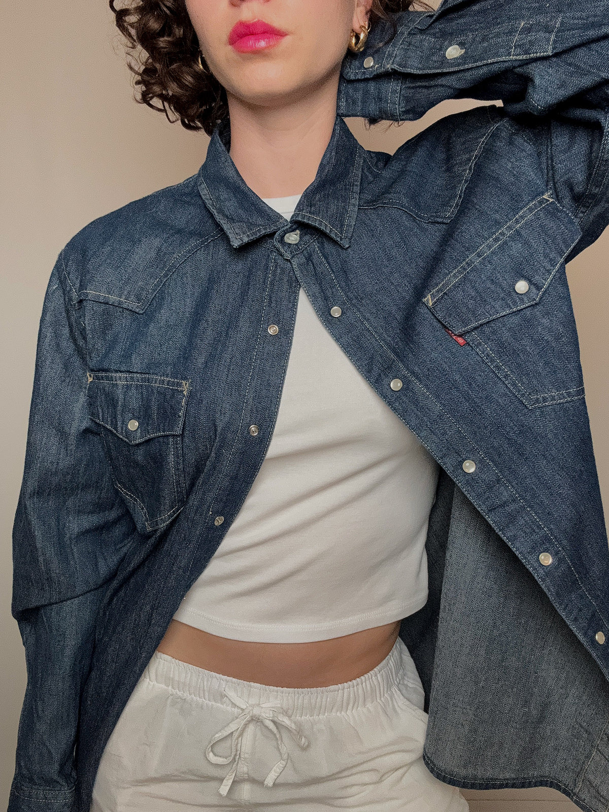 Levi's vintage denim shirt size L