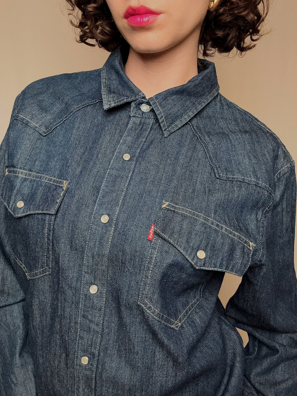 Levi's vintage denim shirt size L