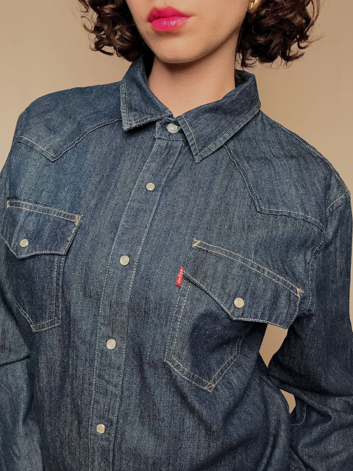 Levi's vintage denim shirt size L