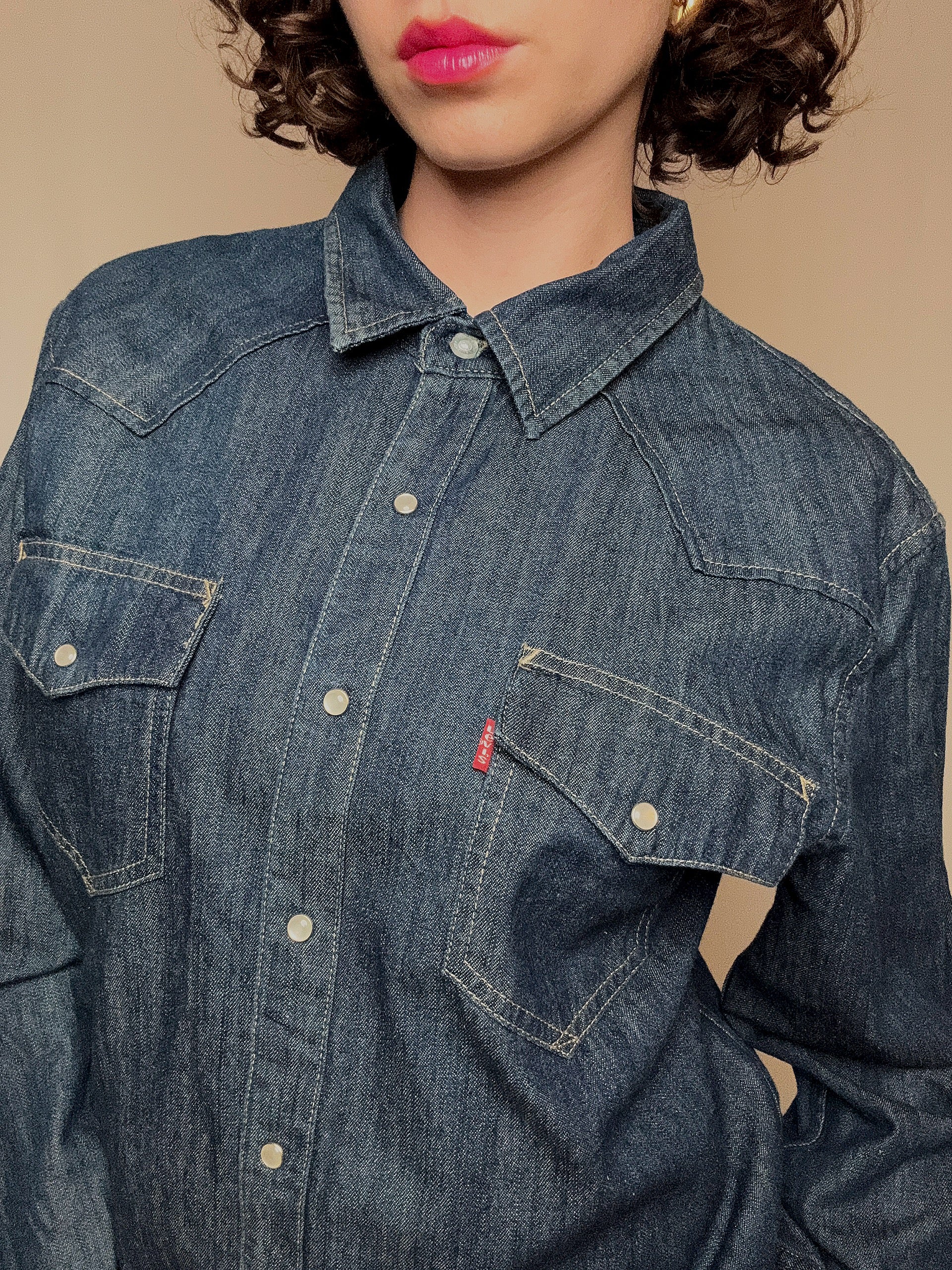 Levi's vintage denim shirt size L