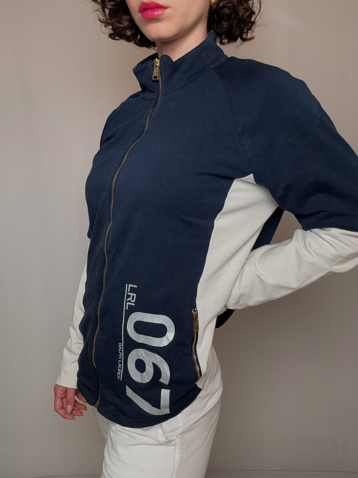 Jacket de sport bicolore Ralph Lauren XL vintage