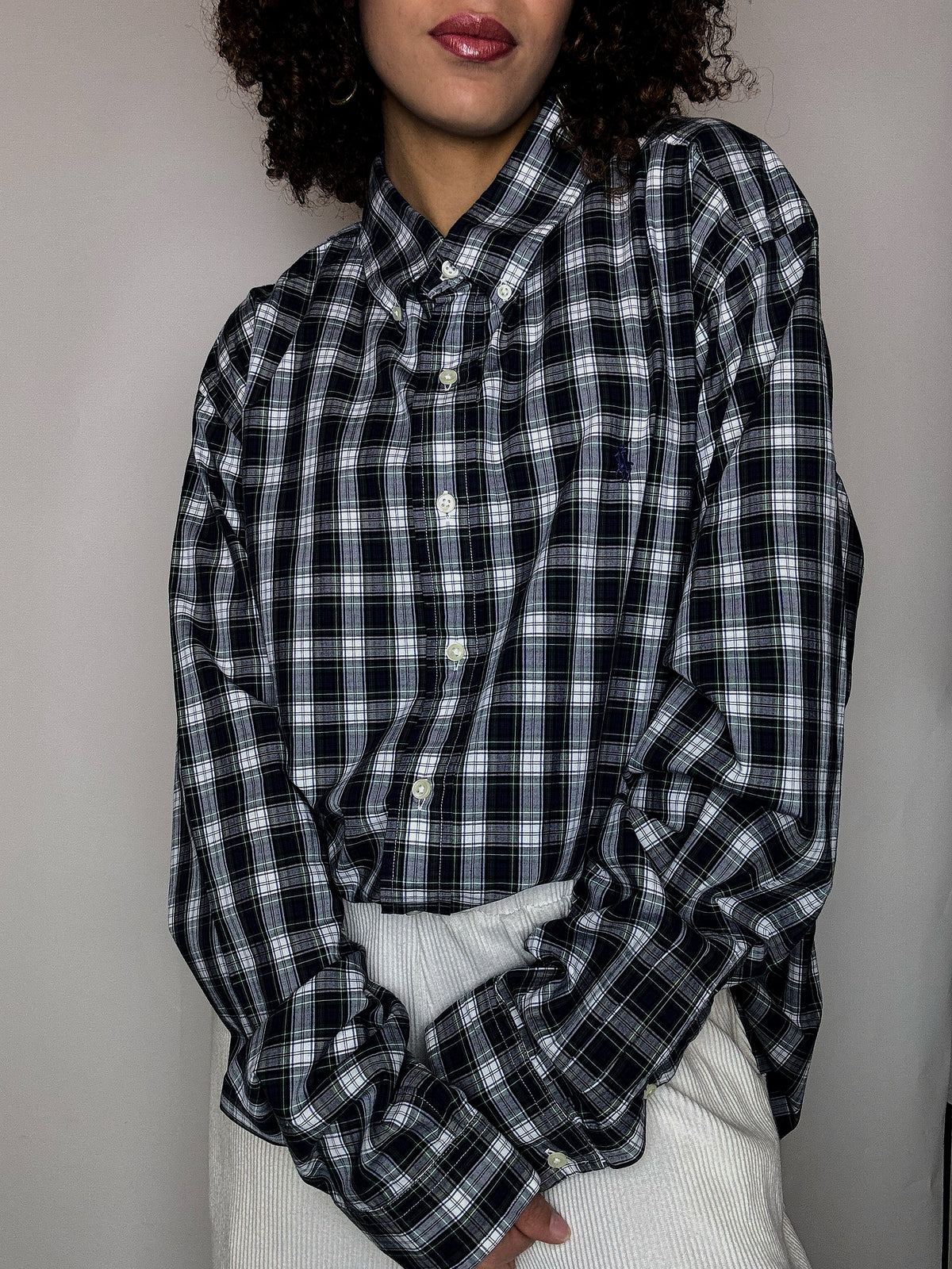 RALPH LAUREN Vintage Plaid Shirt XXL