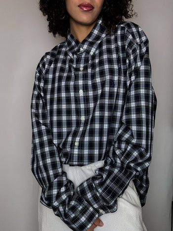 Chemise à carreaux RALPH LAUREN XXL vintage