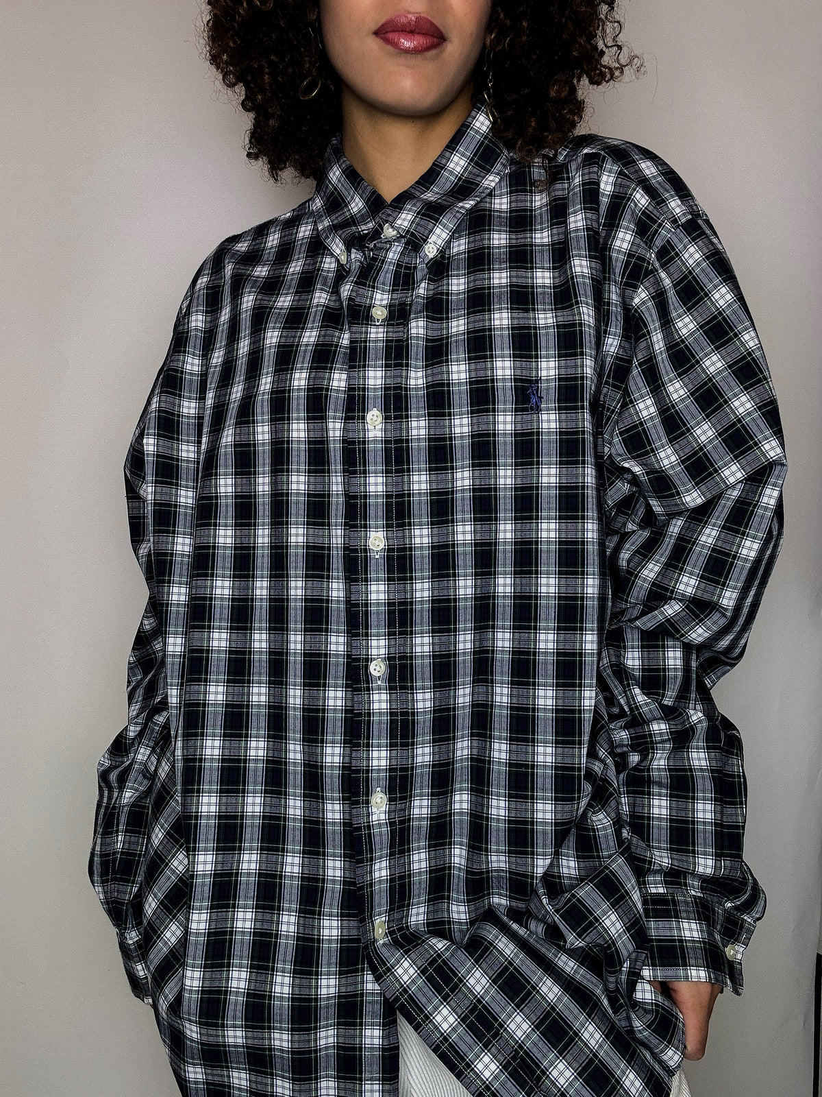 RALPH LAUREN Vintage Plaid Shirt XXL