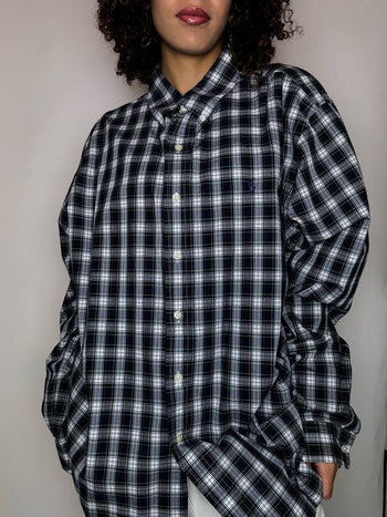 Chemise à carreaux RALPH LAUREN XXL vintage