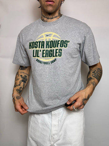 Tee shirt gris NIKE x KOSTA KOUFOS L vintage