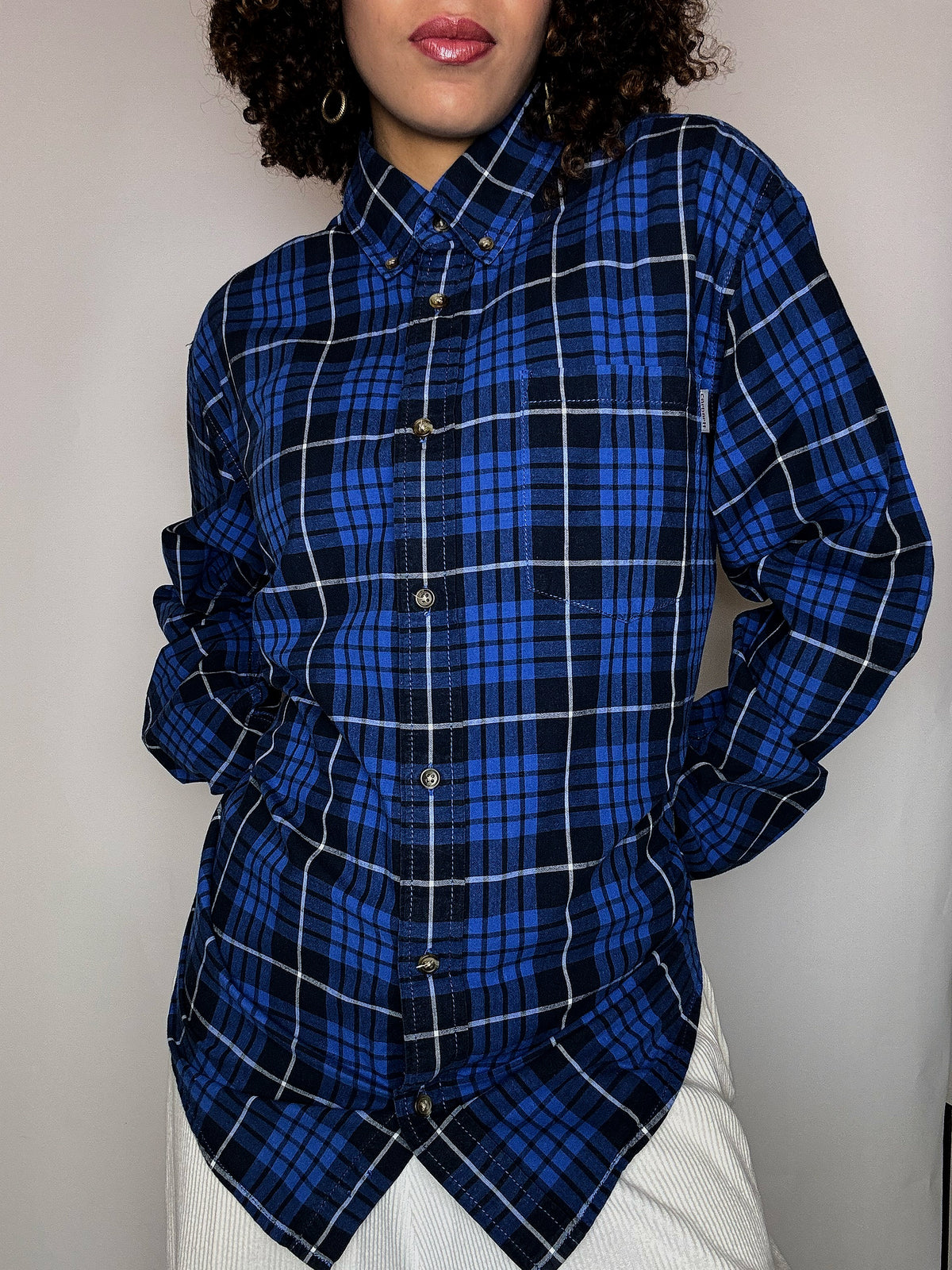 CARHARTT Vintage-Karohemd, Größe L