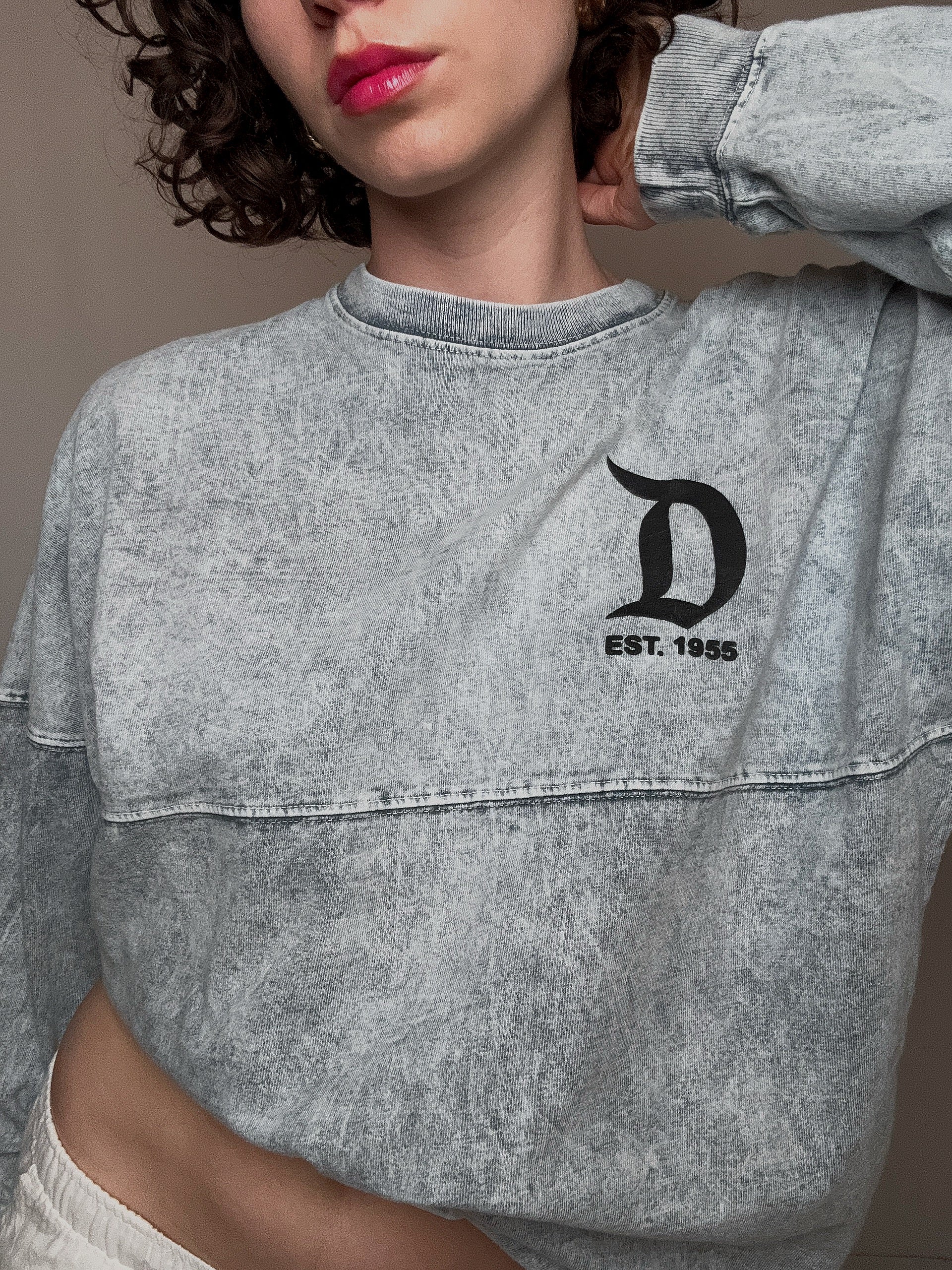 Verwaschenes Disneyland-Sweatshirt S vintage