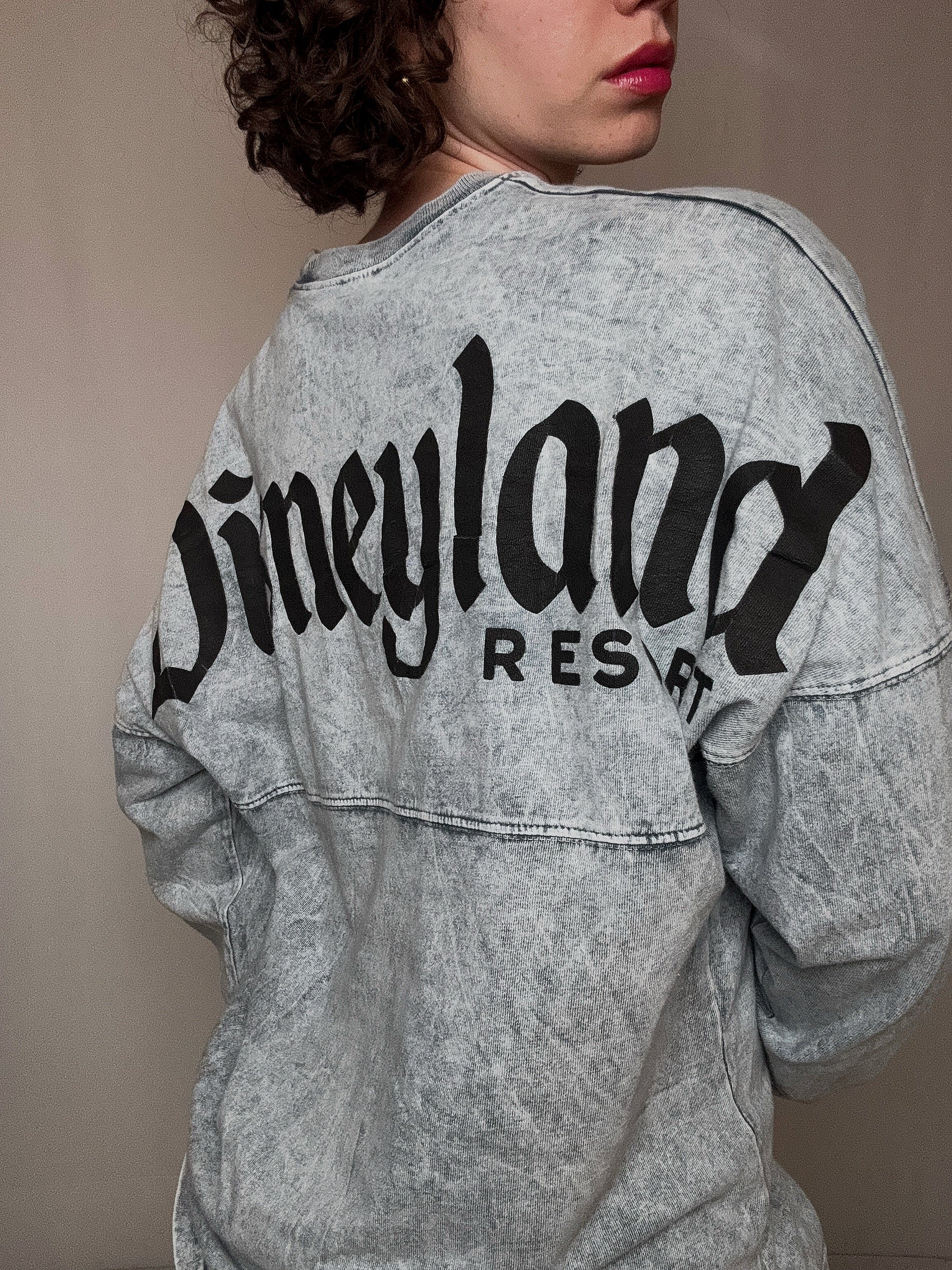 Verwaschenes Disneyland-Sweatshirt S vintage