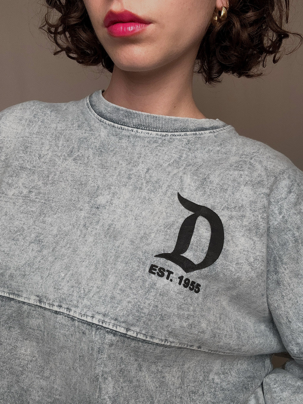 Verwaschenes Disneyland-Sweatshirt S vintage
