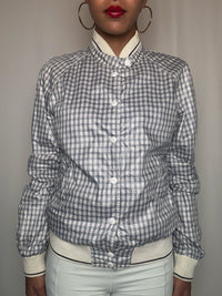 Veste à carreaux Gas XS/S vintage