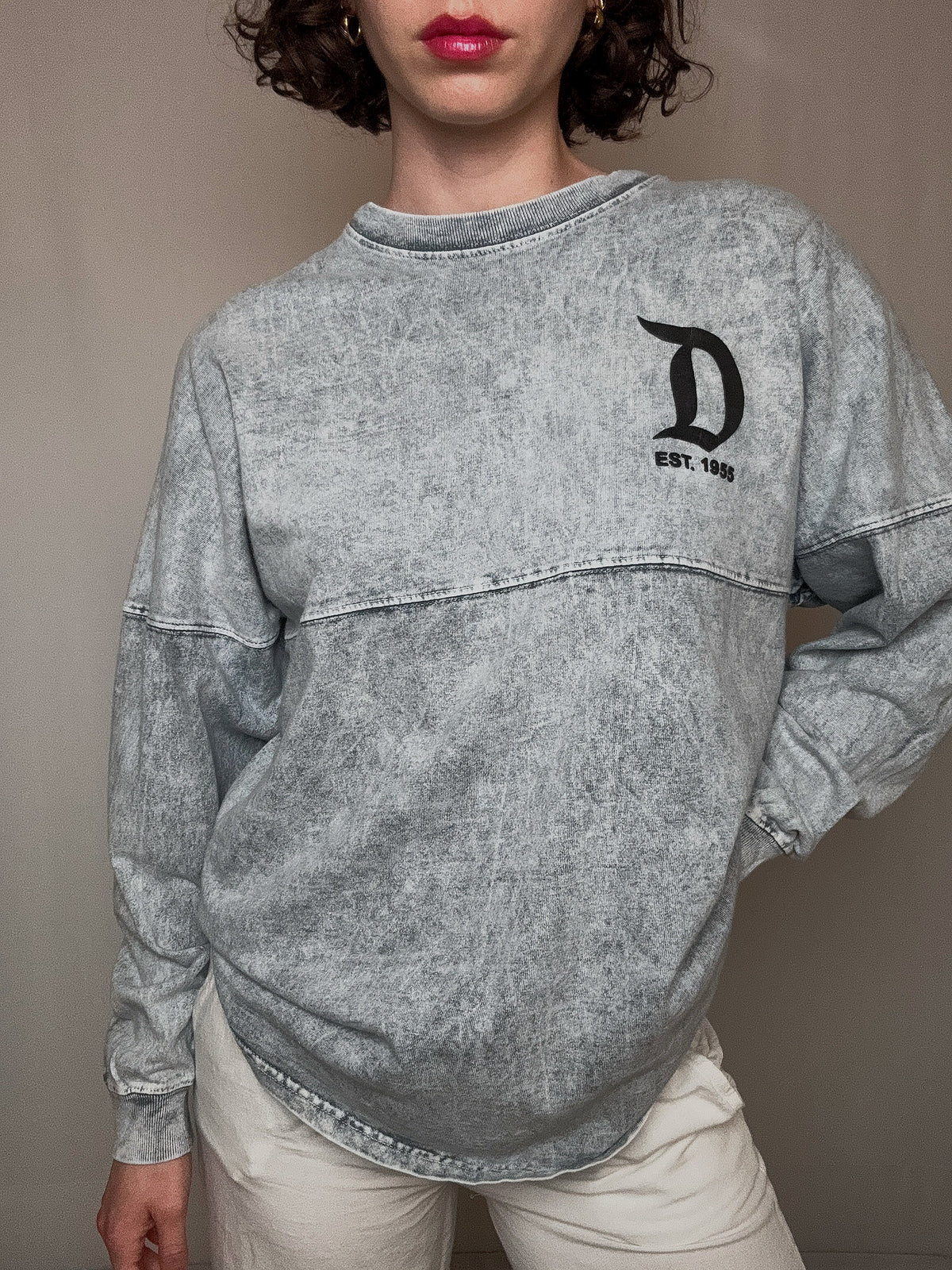 Verwaschenes Disneyland-Sweatshirt S vintage