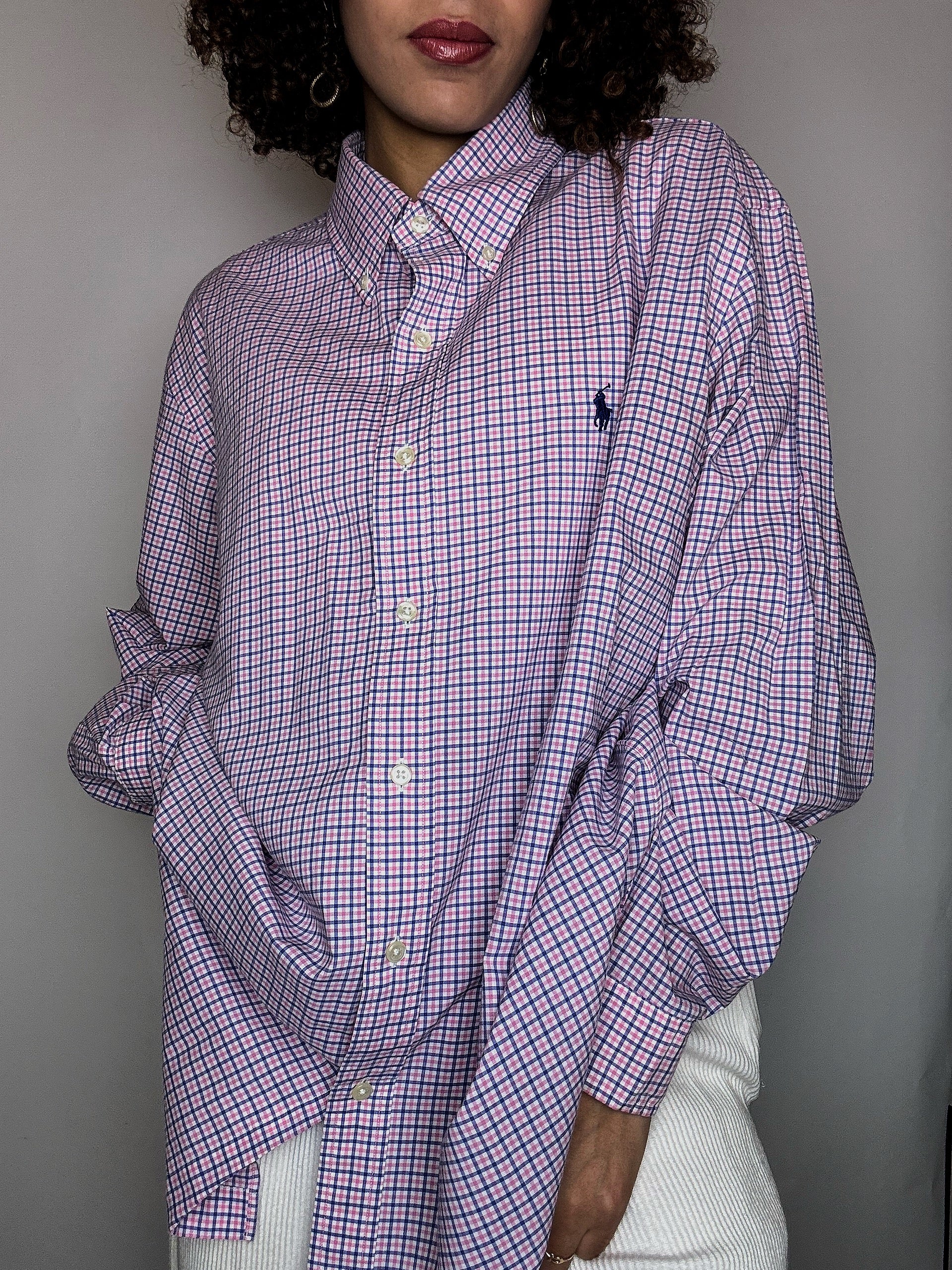 Chemise à carreaux RALPH LAUREN XL vintage