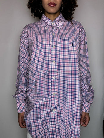 Chemise à carreaux RALPH LAUREN XL vintage