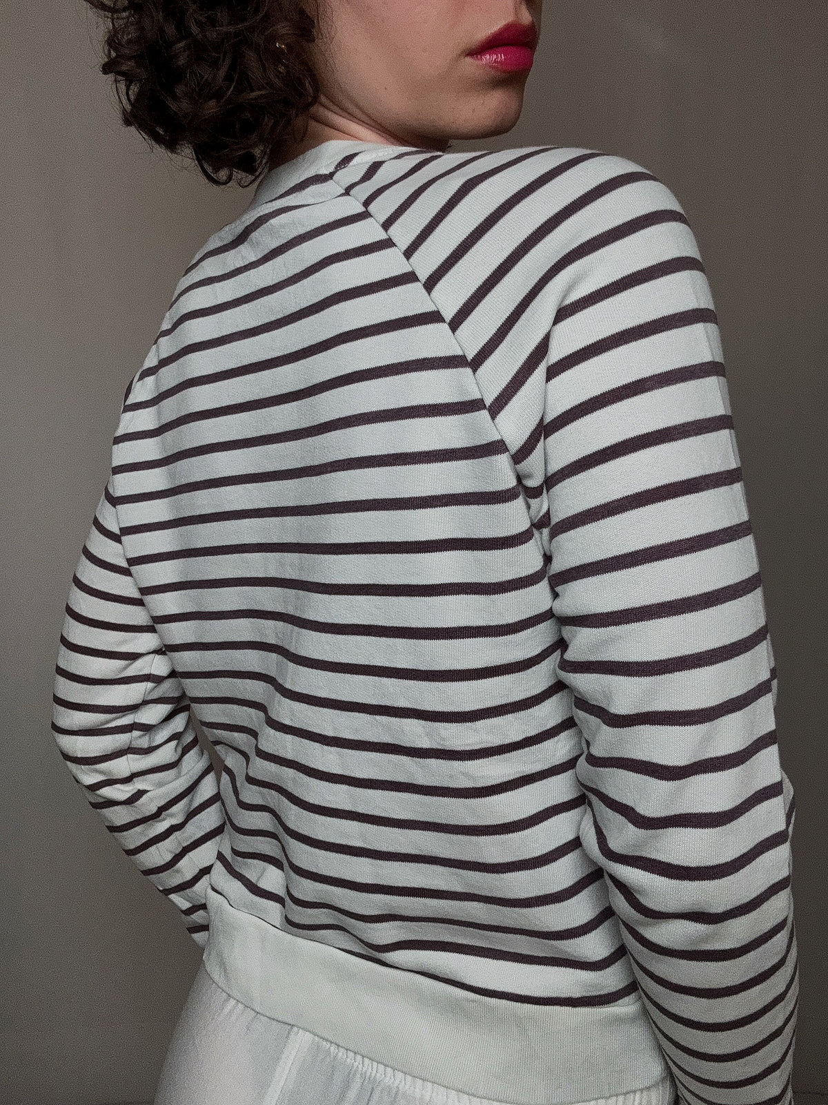 Sweat rayé Levi's S vintage