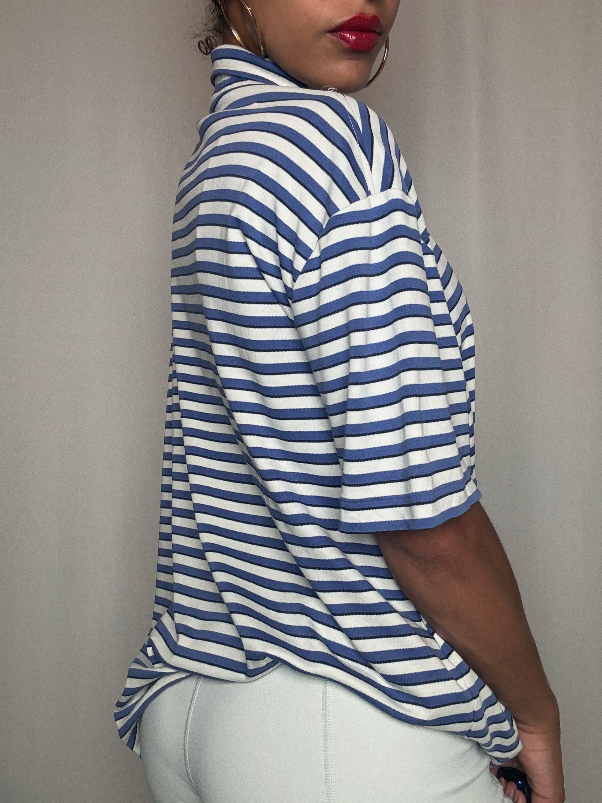 Polo rayé Ralph Lauren L vintage
