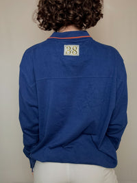 Polo bleu Kangol 2XL vintage