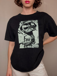Vintage Black Las Vegas Parano T-shirt L