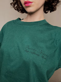 Grünes Hummer-T-Shirt L Vintage